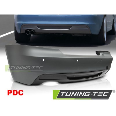 Бампер задний Tuning-Tec M-Tech BMW e82/e88 1 серия (2007-2013) с парктрониками