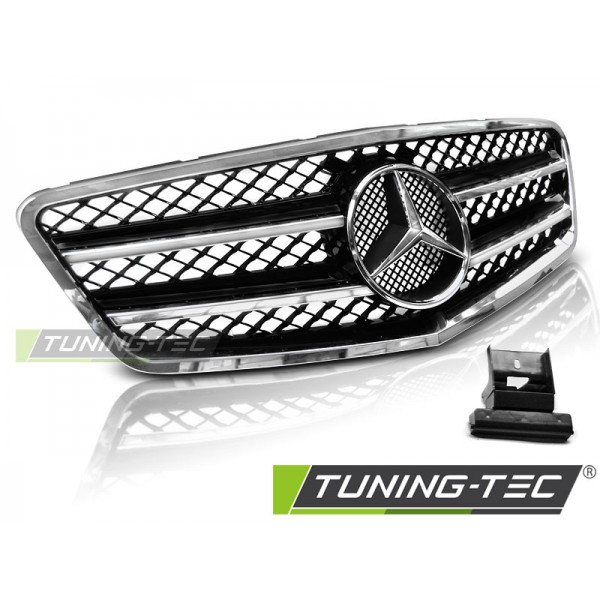 Решетка радиатора Tuning-Tec AMG Style Mercedes W212 E-klasse (2009-2013)