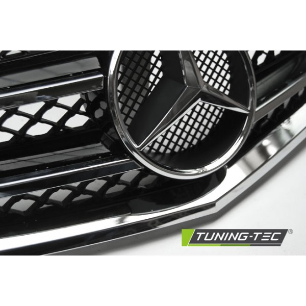 Решетка радиатора Tuning-Tec AMG Style Mercedes W212 E-klasse (2009-2013)