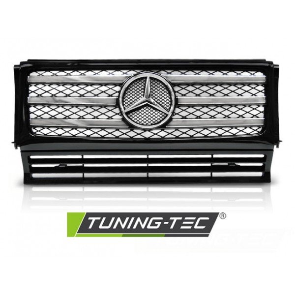 Решетка радиатора Tuning-Tec AMG Style Mercedes W463 G-klasse (1990-2012) черная-хром