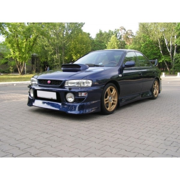 Юбка спойлер переднего бампера J-SPEC SUBARU IMPREZA MK1 (1993-1996 GT / WRX / STI)