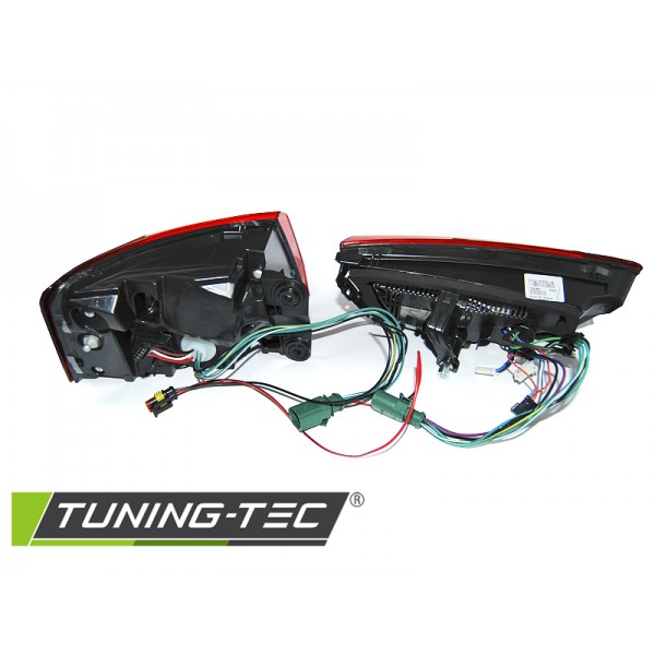 Оптика альтернативная задняя Tuning-Tec LED Bar Audi A6 C7 (2011-2014) тонированная