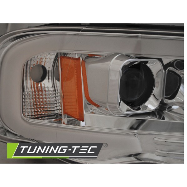 Оптика альтернативная передняя Tuning-Tec Tube Light Dodge Ram (2002-2006) хром