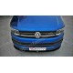 Накладка сплиттер Maxton Design v.2 переднего бампера Volkswagen T6 (2015-...)