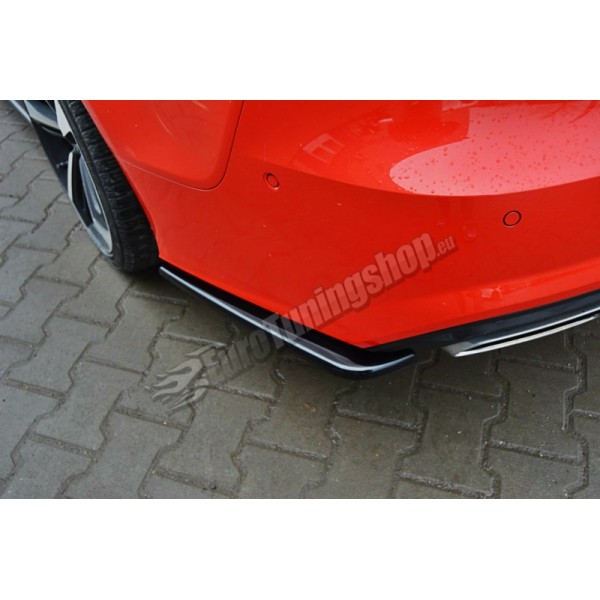 Сплиттеры заднего бампера Audi A7 S-Line/RS Look (2014-...)