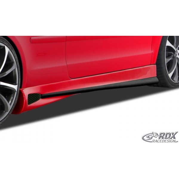 Накладки на пороги RDX GT4 Reverse Type VW Polo 9N (2001-2005)