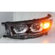 Оптика альтернативная передняя VW стиль Toyota Highlander II U40 (2010 – 2013) черная