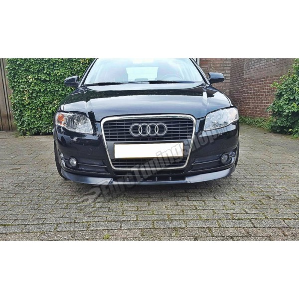 Сплиттер Maxton переднего бампера Audi A4 B7 (2005-2009)