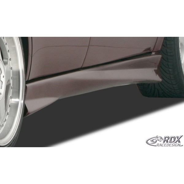 Накладки на пороги RDX Turbo Audi A4 B5 (1994-2000)