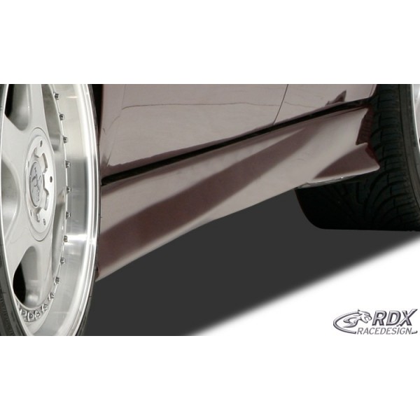 Накладки на пороги RDX Turbo Audi A4 B5 (1994-2000)