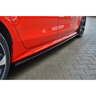 Накладки на пороги Maxton Design Audi A7 S-Line/RS7 (2014-...)
