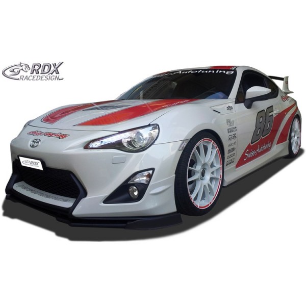 Юбка спойлер переднего бампера RDX TOYOTA GT86 Aero (2012-...)