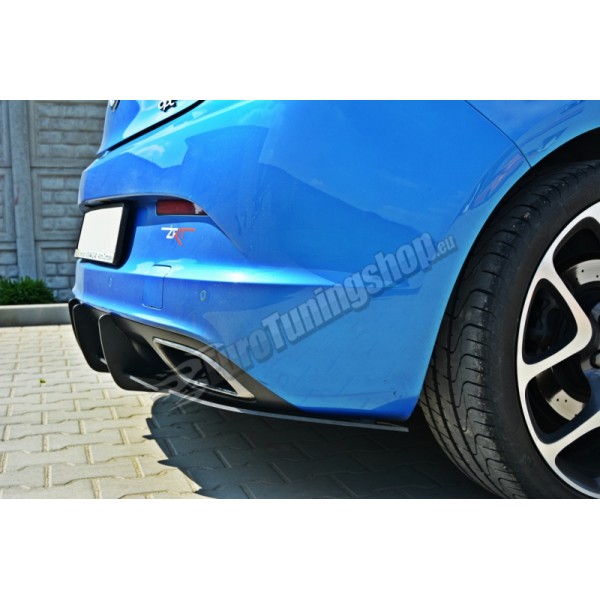 Юбка диффузор Opel Astra J OPC/VXR (2010-...)