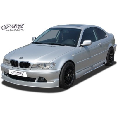 Юбка спойлер переднего бампера RDX BMW 3-series E46 Coupe / Convertible Facelift (2001-2005)