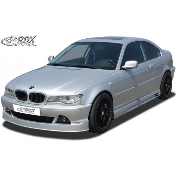Юбка спойлер переднего бампера RDX BMW 3-series E46 Coupe / Convertible Facelift (2001-2005)