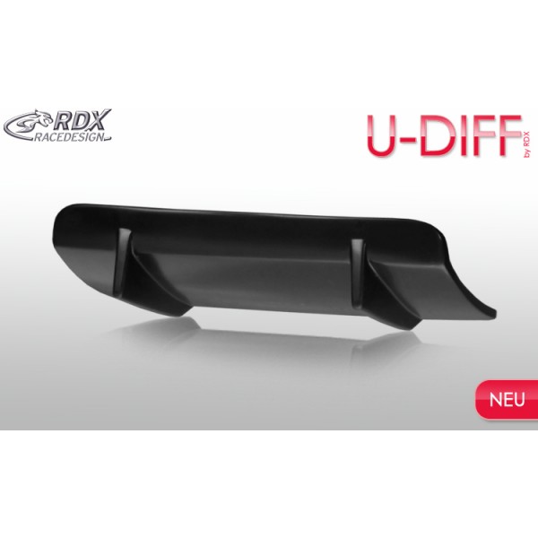 Юбка накладка универсальная на задний бампер RDX U-Diff Smart FORTWO II (2007-...)