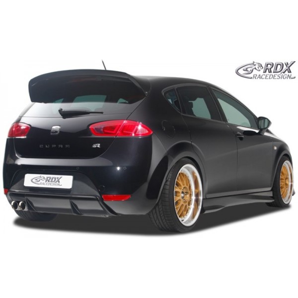 Юбка накладка RDX заднего бампера Seat Leon II FR/Cupra (2005-2012)