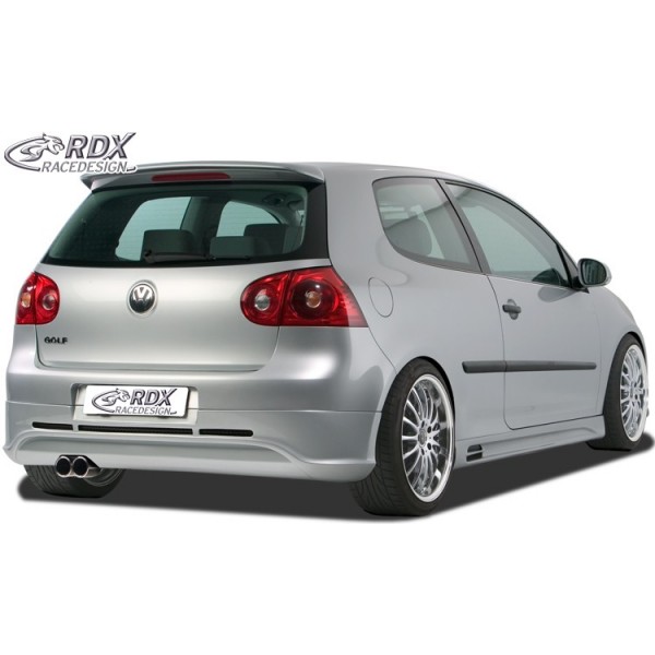 Юбка накладка RDX R32 Clean заднего бампера Volkswagen Golf V (2003-2008)