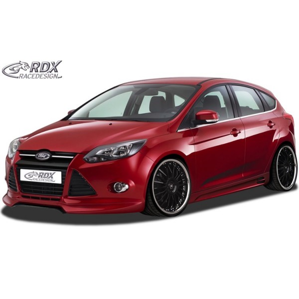 Юбка спойлер переднего бампера RDX для Ford Focus III (2011-...)