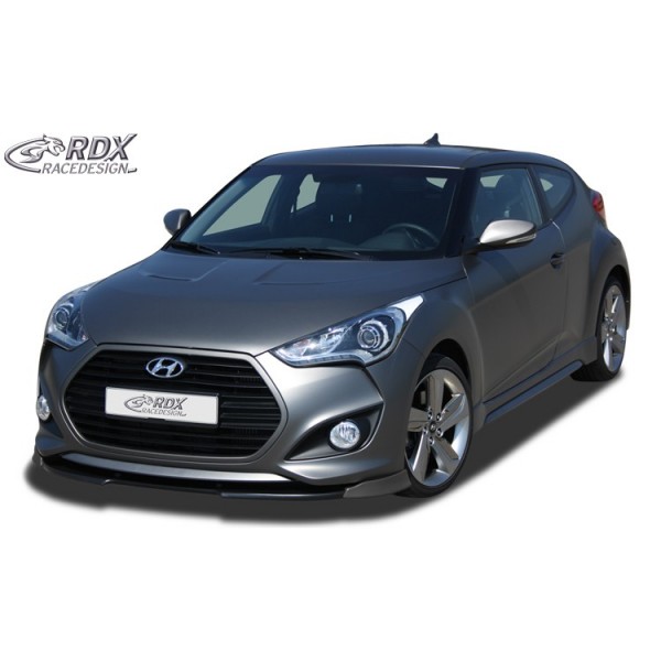 Юбка спойлер переднего бампера RDX Hyundai Veloster Turbo (2012-2015)