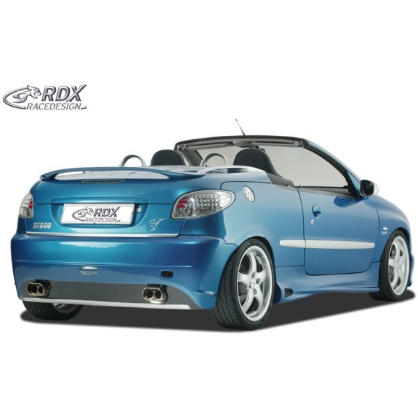 Накладки на пороги RDX GT4 ReverseType Peugeot 206/206CC (1998-2010)