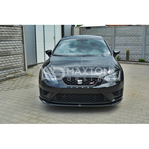 Сплиттер переднего бампера Seat Leon III Cupra/FR (2012-...)