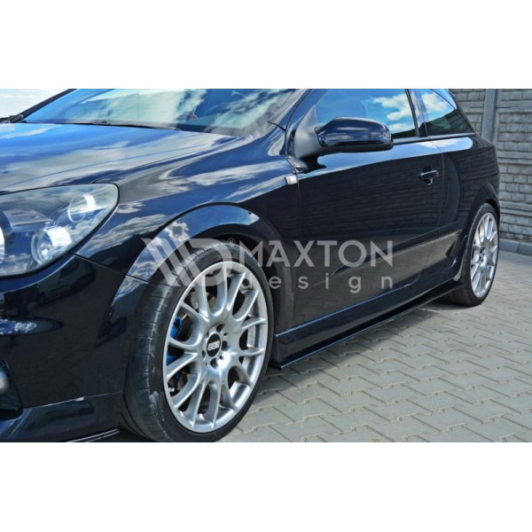 Накладки на пороги Maxton Design Opel Astra H OPC/VXR (2004-2010)