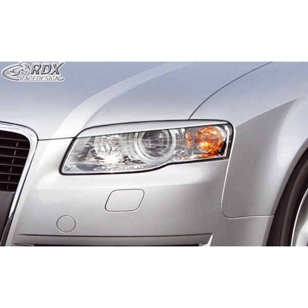 Реснички накладки на фары RDX Audi A4 B7 (2005-2009)