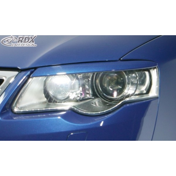 Реснички накладки на фары RDX Volkswagen Passat B6 (2005-2011)