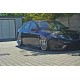 Накладки на пороги Maxton Design Turbo-X Saab 9-3 II (2007-2011)