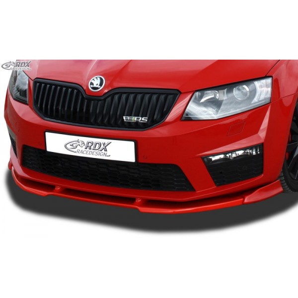 Юбка спойлер переднего бампера RDX Skoda Octavia III A7 RS (2012-...)