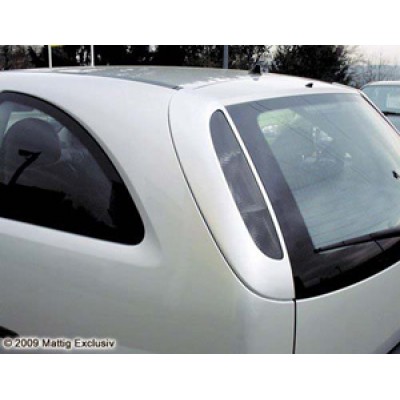 Накладки на задние фонари Opel Corsa C 3D (2000-2006)
