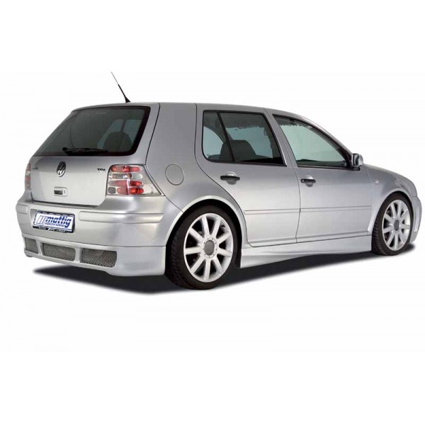 Накладка юбка заднего бампера Volkswagen Golf IV (1997-2003)