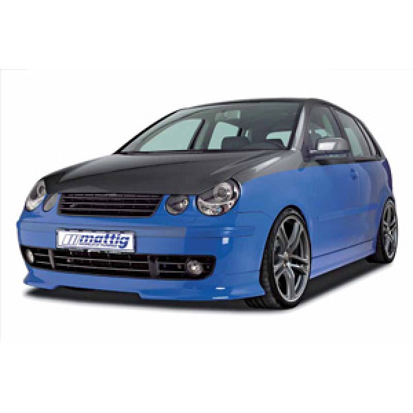 Спойлер юбка переднего бампера Volkswagen Polo 9N (2001-2005)