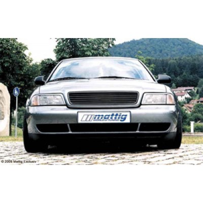 Решетка радиатора Mattig без значка черная Audi A4 B5 (1994-2000)