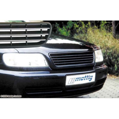 Решетка радиатора без значка Audi A6 C4 (1994-1997) хром оконтовки