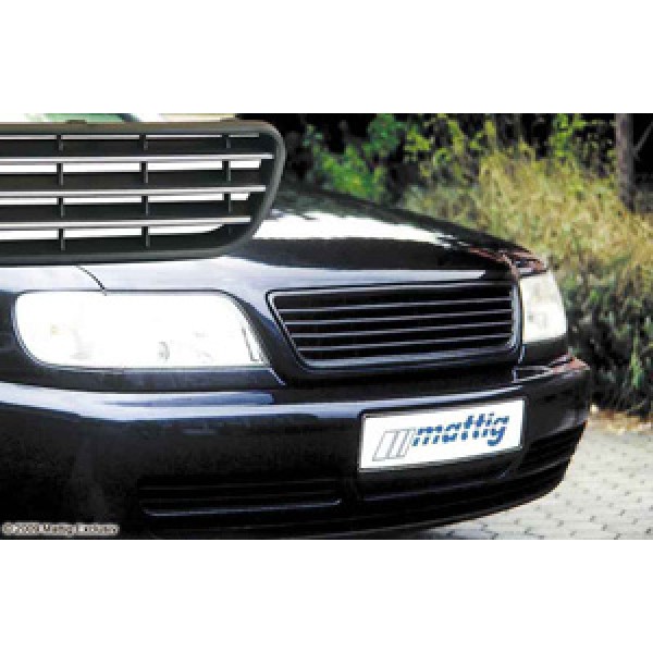 Решетка радиатора без значка Audi A6 C4 (1994-1997) хром оконтовки