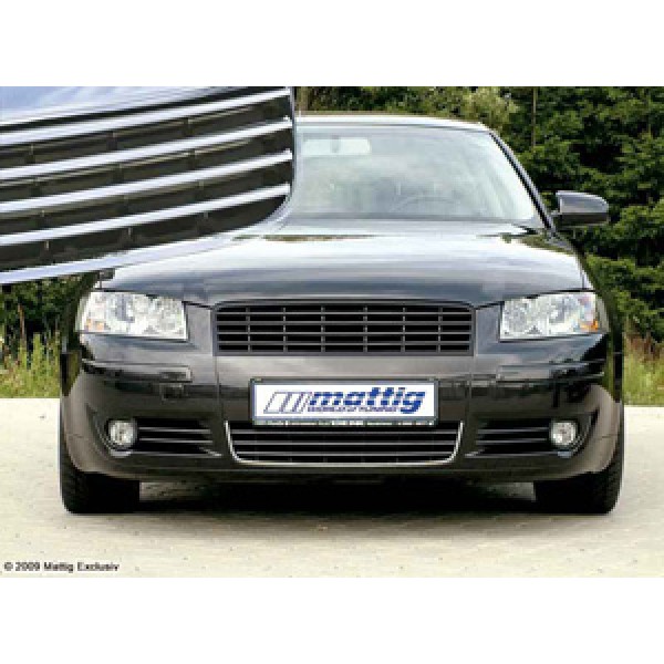 Решетка радиатора без значка Audi A3 8P (2003-2008) хром