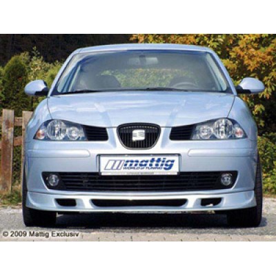 Спойлер юбка Mattig тюнинг переднего бампера Seat Ibiza III (2001-2008)