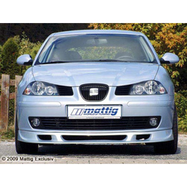 Спойлер юбка Mattig тюнинг переднего бампера Seat Ibiza III (2001-2008)