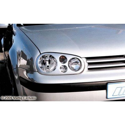Накладки на передние фары Volkswagen Golf IV (1997-2003)