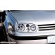 Накладки на передние фары Volkswagen Golf IV (1997-2003)