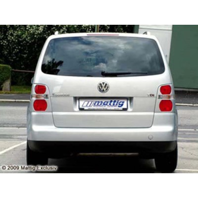 Накладки на фонари Volkswagen Touran (2003-2008)