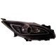Оптика альтернативная передняя TubeLight Mazda 3 (2010-2013) черная