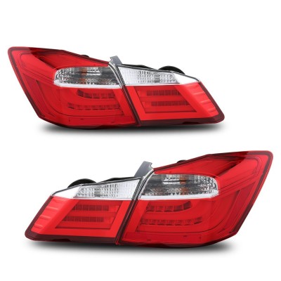 Оптика альтернативная задняя BMW Style Honda Accord IX (2014-...) красная