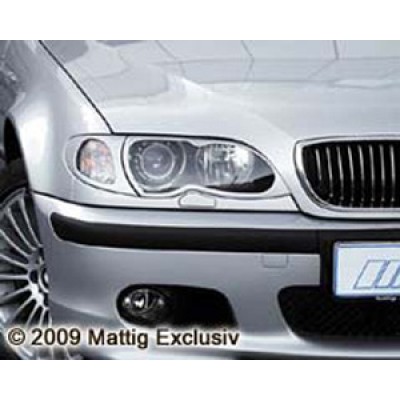 Накладки на фары BMW e46 3 серия Cabrio/Coupe/Compact (2001-2005)