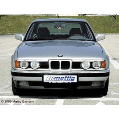 Ресницы на фары тюнинг BMW e34 5 серия (1988-1995)