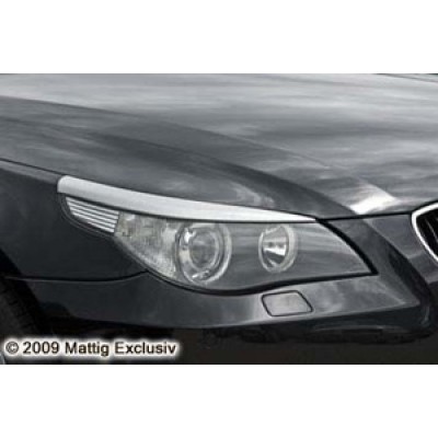 Ресницы на фары тюнинг BMW e60 5 серия (2003-2010)