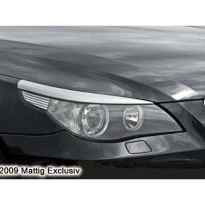 Ресницы на фары тюнинг BMW e60 5 серия (2003-2010)