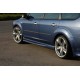 Накладки на пороги тюнинг Ford Focus II (2005-2008)
